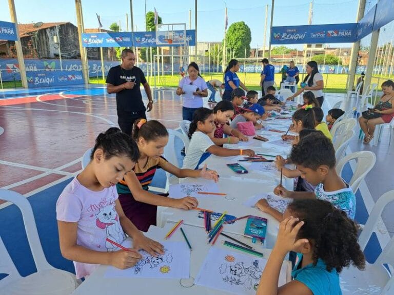 UsiPaz Cabanagem e do Bengui encerram programação de Colônia de Férias