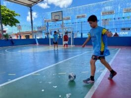 Inscrições abertas para aulas do projeto esportivo “Bom de Bola, Bom de Escola”