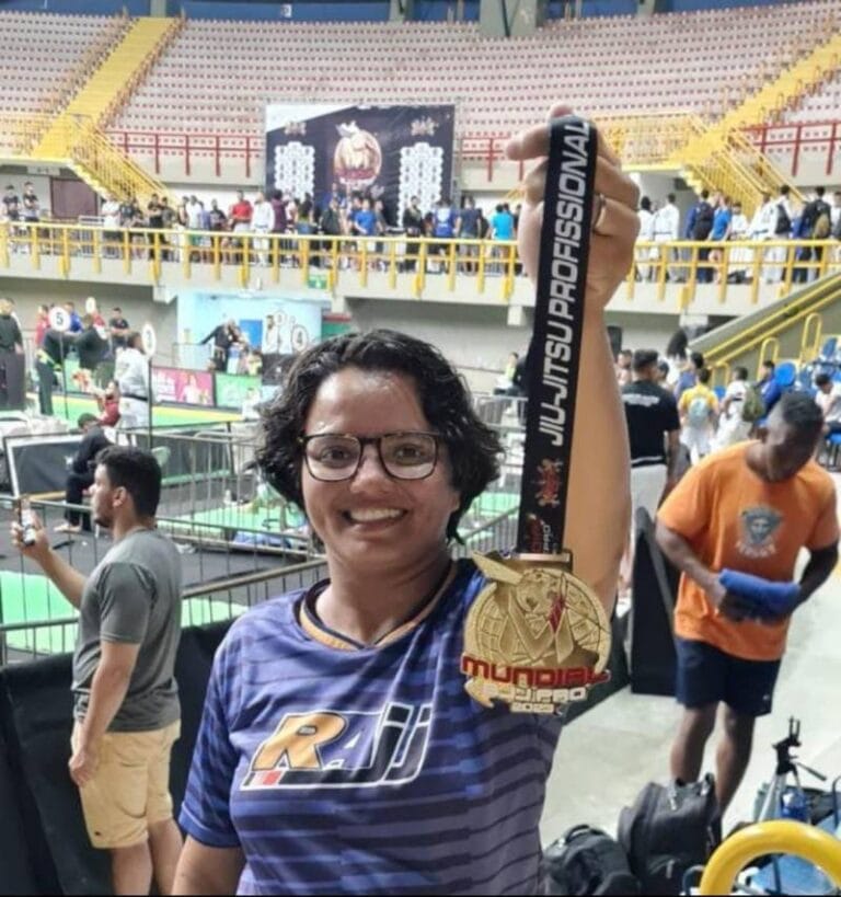 Atleta de Ananindeua é ouro no Campeonato Mundial de jiu-jítsu