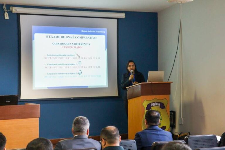 Agentes de segurança participam de workshop sobre bancos de dados forenses