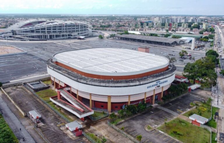 Mangueirinho Sedia Estreia de Brasil x Austrália no pré-olímpico de basquete feminino