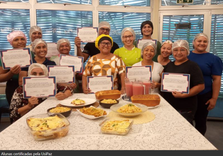 Usinas da Paz celebram a conclusão das primeiras turmas de Gastronomia