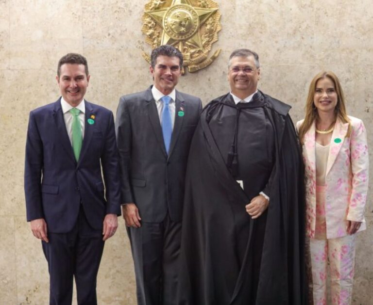 Governador do Pará Prestigia Posse de Flávio Dino no STF