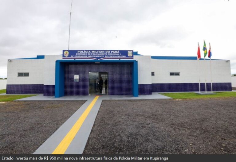 Quartel da Polícia Militar em Itupiranga é Inaugurado pelo Governo do Pará