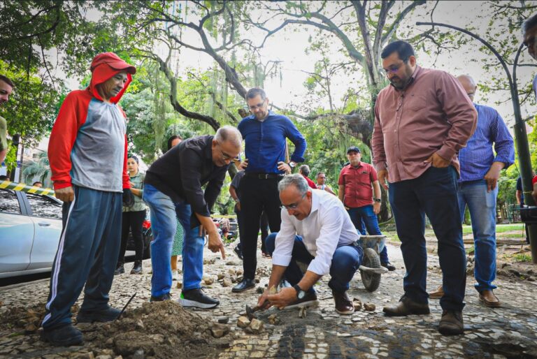 Prefeitura de Belém Investe mais de 5 milhões na Reforma da Pça Batista Campos