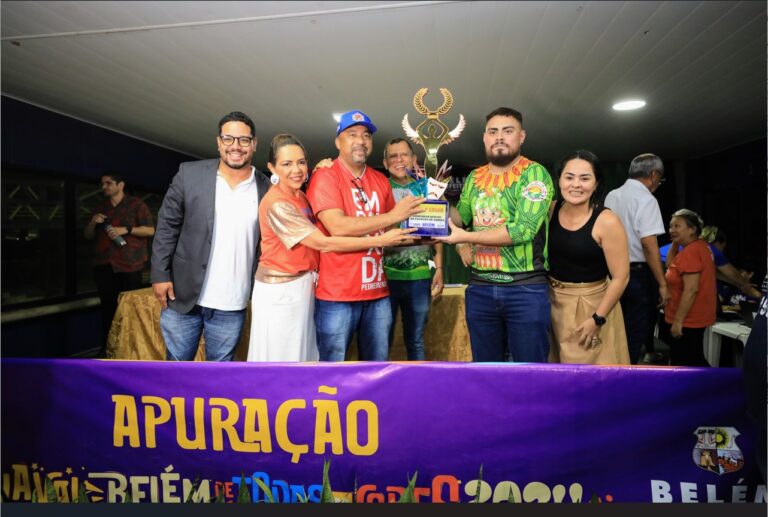 Bole-Bole e Império Pedreirense são campeãs do carnaval de Belém 2024