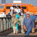 Navio de cruzeiro Amadea traz mais de 400 turistas para Belém