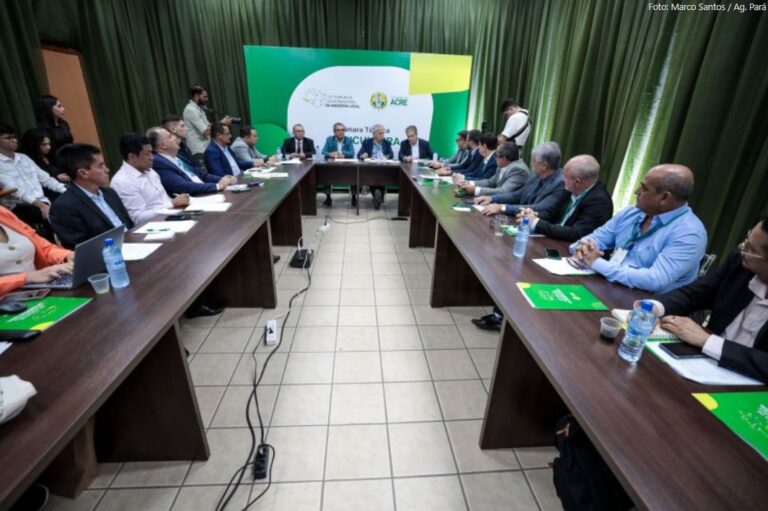 Helder Barbalho Participa do 27º Fórum de Governadores da Amazônia Legal no Acre