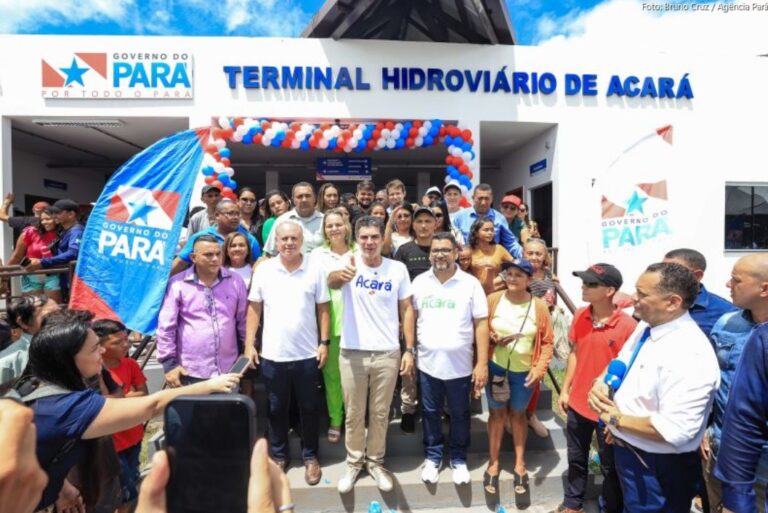 Governo do Pará Celebra Inauguração do Novo Terminal Hidroviário no Acará