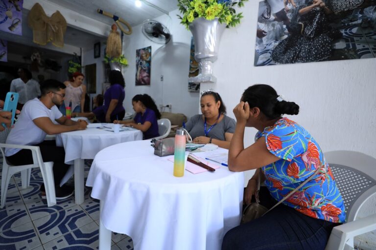 Atualização do CadÚnico chega aos povos de matriz africana, no bairro do Marco