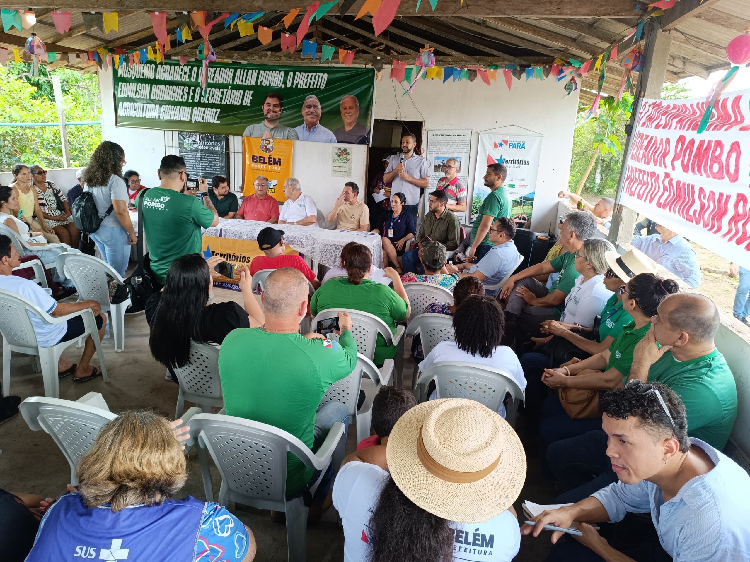 Cerca de 400 pequenos produtores de Mosqueiro vão ser beneficiados pelo Programa Territórios Sustentáveis.