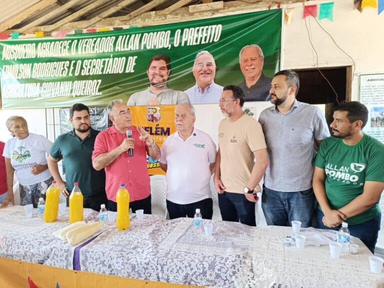 Prefeito Edmilson Rodrigues reforçou o compromisso da administração municipal com a melhoria das condições de vida e trabalho dos agricultores.