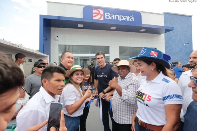 Governo do Pará Inaugura Primeira Agência Bancária em Chaves, no Marajó