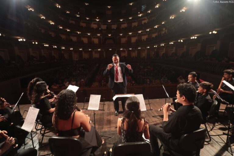 Concerto Didático para 1.300 Estudantes é Realizado pela Fundação e Instituto Carlos Gomes