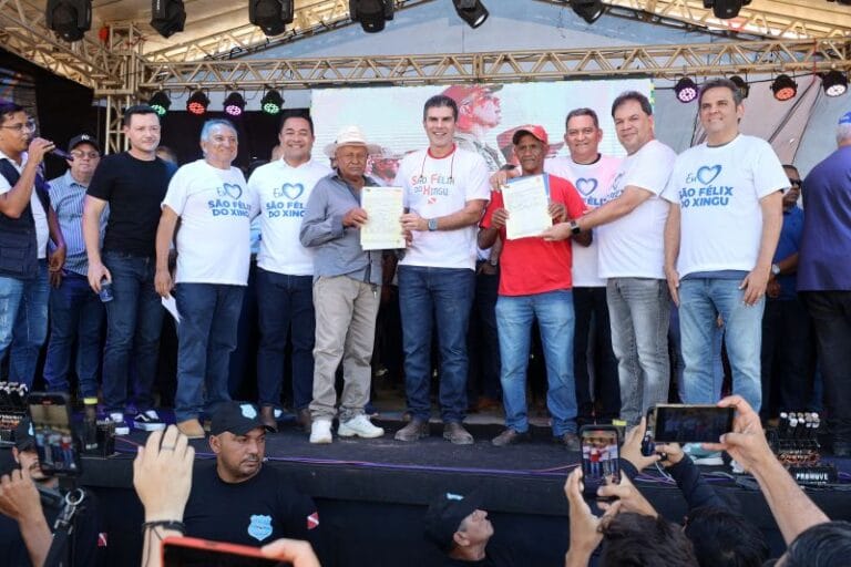 Famílias de São Félix do Xingu são beneficiadas com a entrega de títulos de terra