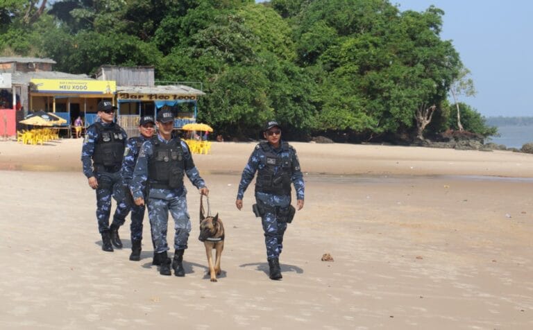 GMB Reforça Segurança nas Praias de Outeiro e Icoaraci Durante as Férias de Julho