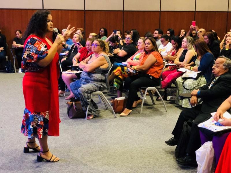 A coordenadora do Crie, Tatiana Maia, destaca os avanços na educação inclusiva na rede municipal de Belém