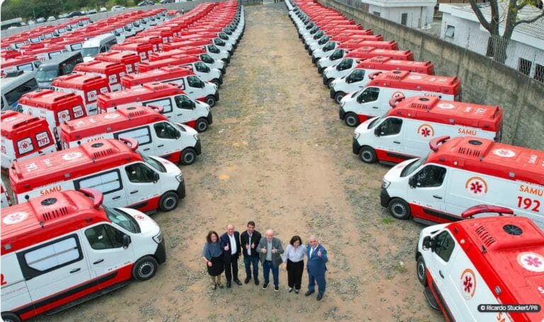 Lula Entrega 280 Novas Ambulâncias para o Samu