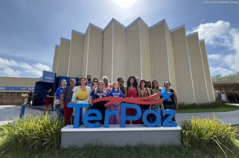 Comitiva de Mulheres Líderes Comunitárias Visita Usinas da Paz em Belém