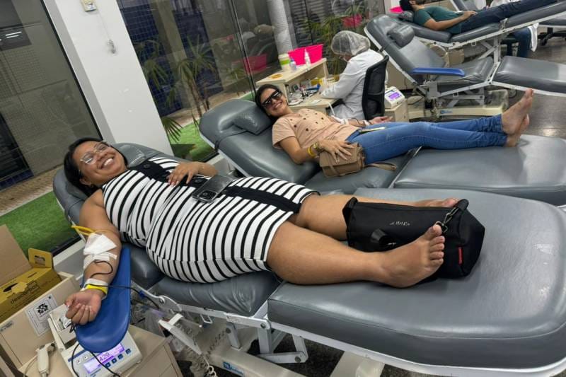 Hemopa realiza gincana ‘Aluno Sangue Bom’ e mobiliza estudantes do Cetam