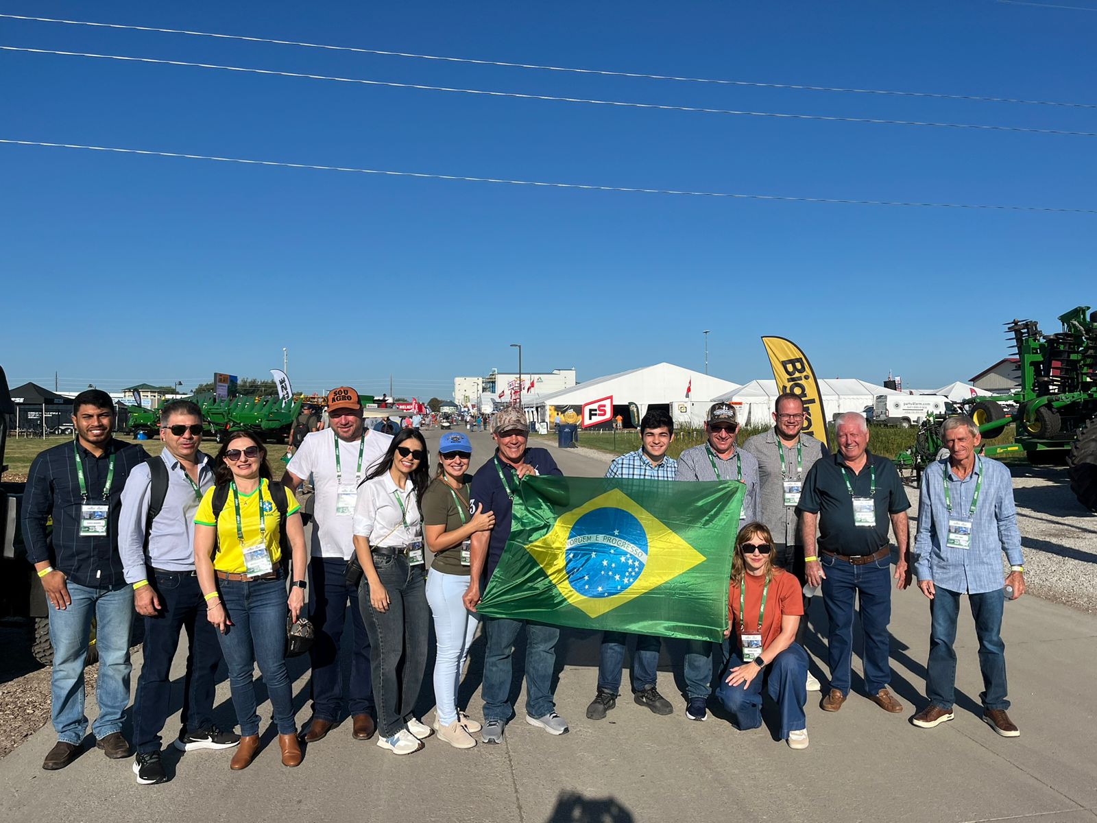 Comitiva COOPERNORTE na FARM PROGRESS SHOW