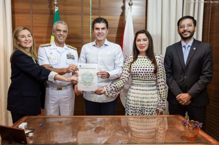 Governo do Pará e Marinha do Brasil Firmam Acordo para Expansão da Rua da Marinha