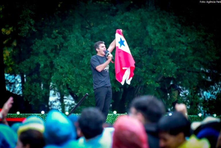 Pará anuncia nova área de preservação para árvores gigantes no festival global de combate à pobreza e ação climática