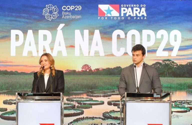O governo do Pará detalha planos para a COP29 e apresenta projetos de recuperação ambiental