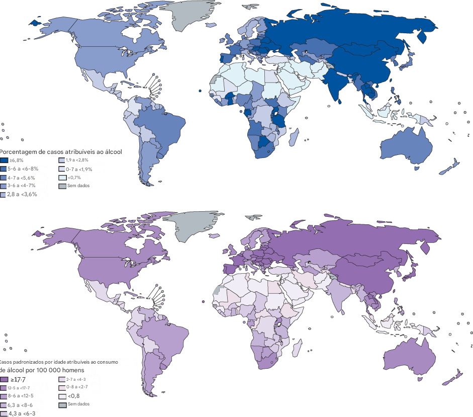 Cânceres contribuíram com 6,3 milhões de casos e 3,3 milhões de mortes globalmente – em todo mundo, em 2020 (dados do banco de dados GLOBOCAN 2020)”, segundo a “The Lancet   