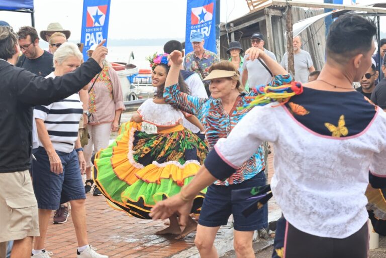Belém recebe cruzeiro com mais de 600 turistas