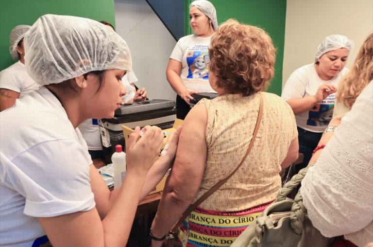 Prefeitura de Belém realiza nova ação de vacinação contra a gripe neste sábado, 25