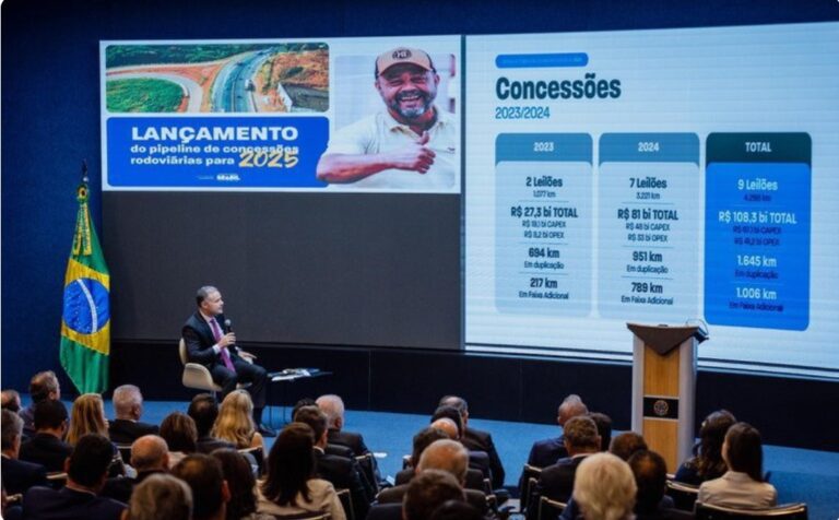 Maior portfólio de concessões vai injetar R$ 161 bilhões na infraestrutura de transportes: Governo Federal
