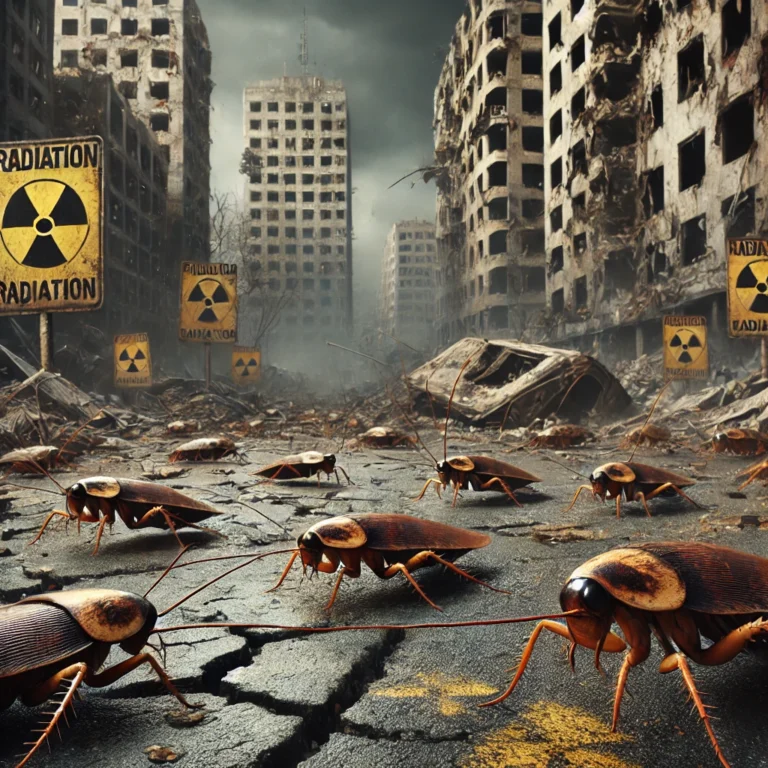 Baratas sobreviveriam a um apocalipse nuclear