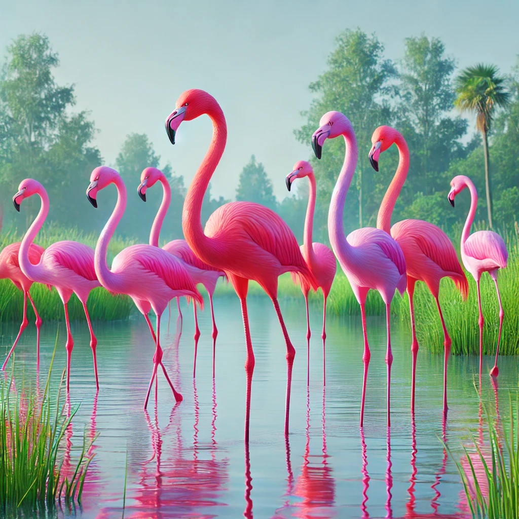 O que realmente faz com que os flamingos fiquem cor-de-rosa