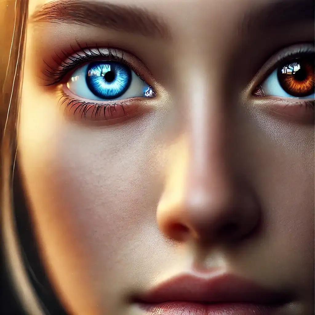 Por que algumas pessoas nascem com olhos de cores diferentes