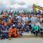 Presidente Lula e prefeito de Belém vistoriam obra do Parque da Cidade