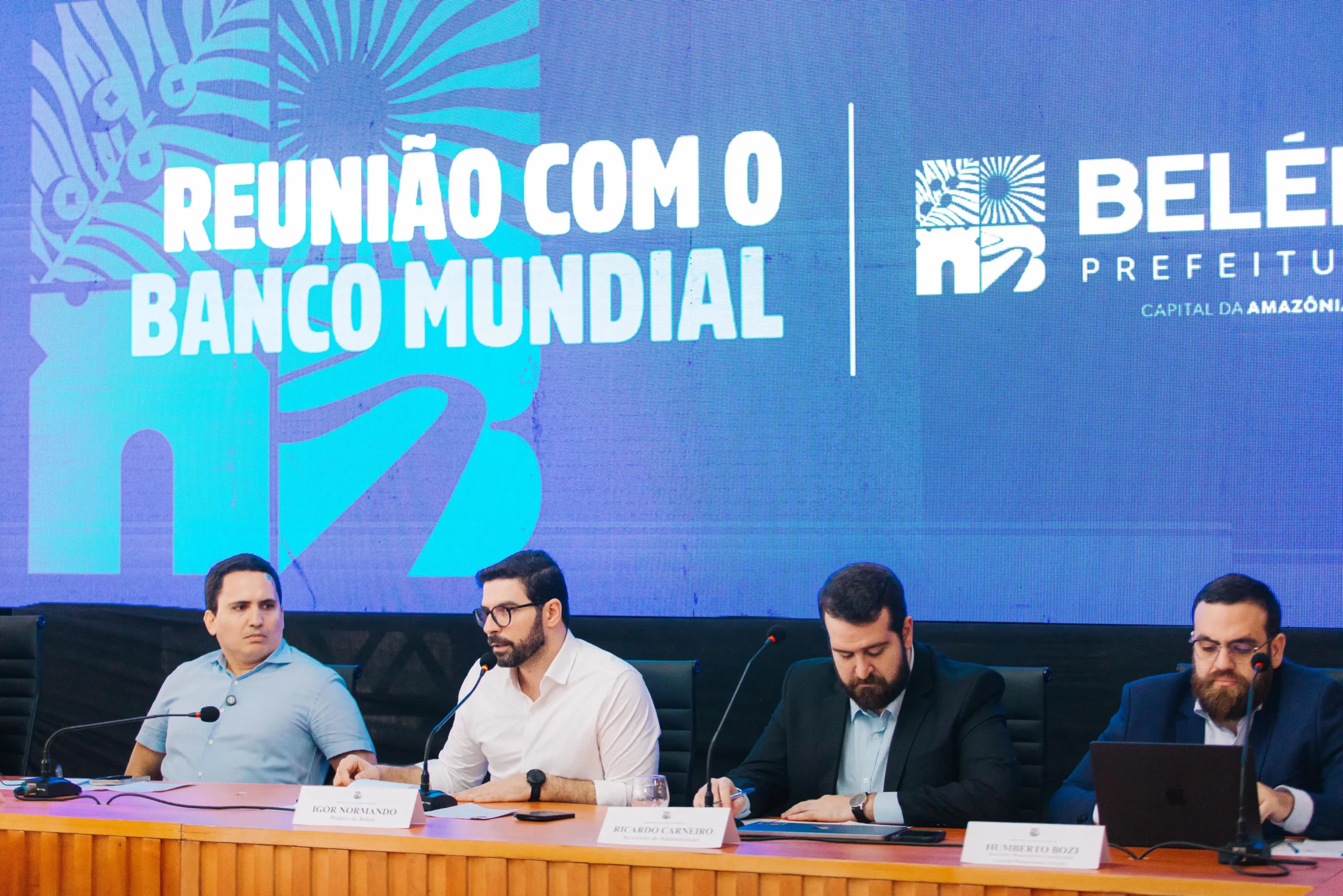 Segundo o prefeito Igor Normando, a prefeitura quer o apoio do Banco Mundial para investimentos em...