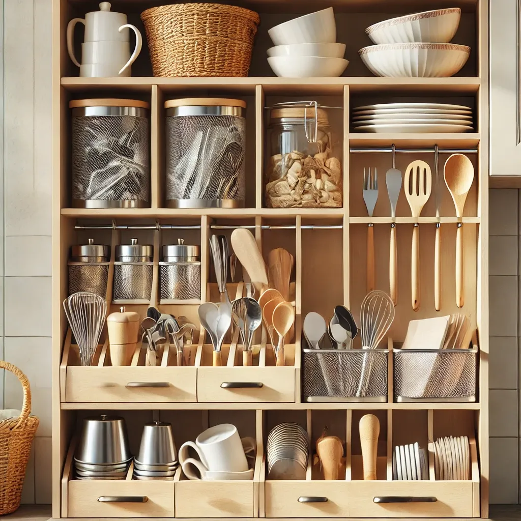 5 maneiras de organizar melhor seus utensílios de cozinha