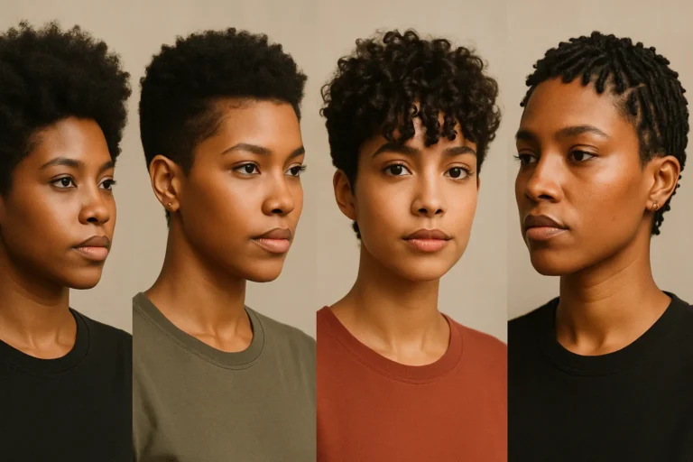 4 estilos para cabelo crespo curto com personalidade