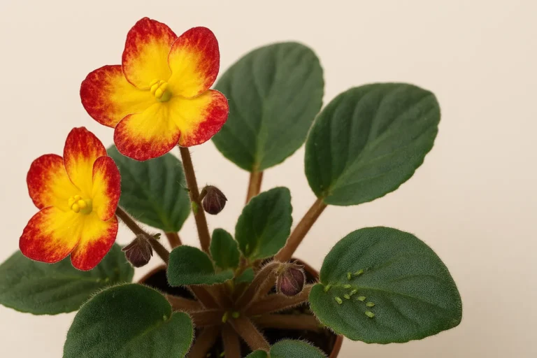 Como proteger as violetas dos pulgões, seu maior inimigo