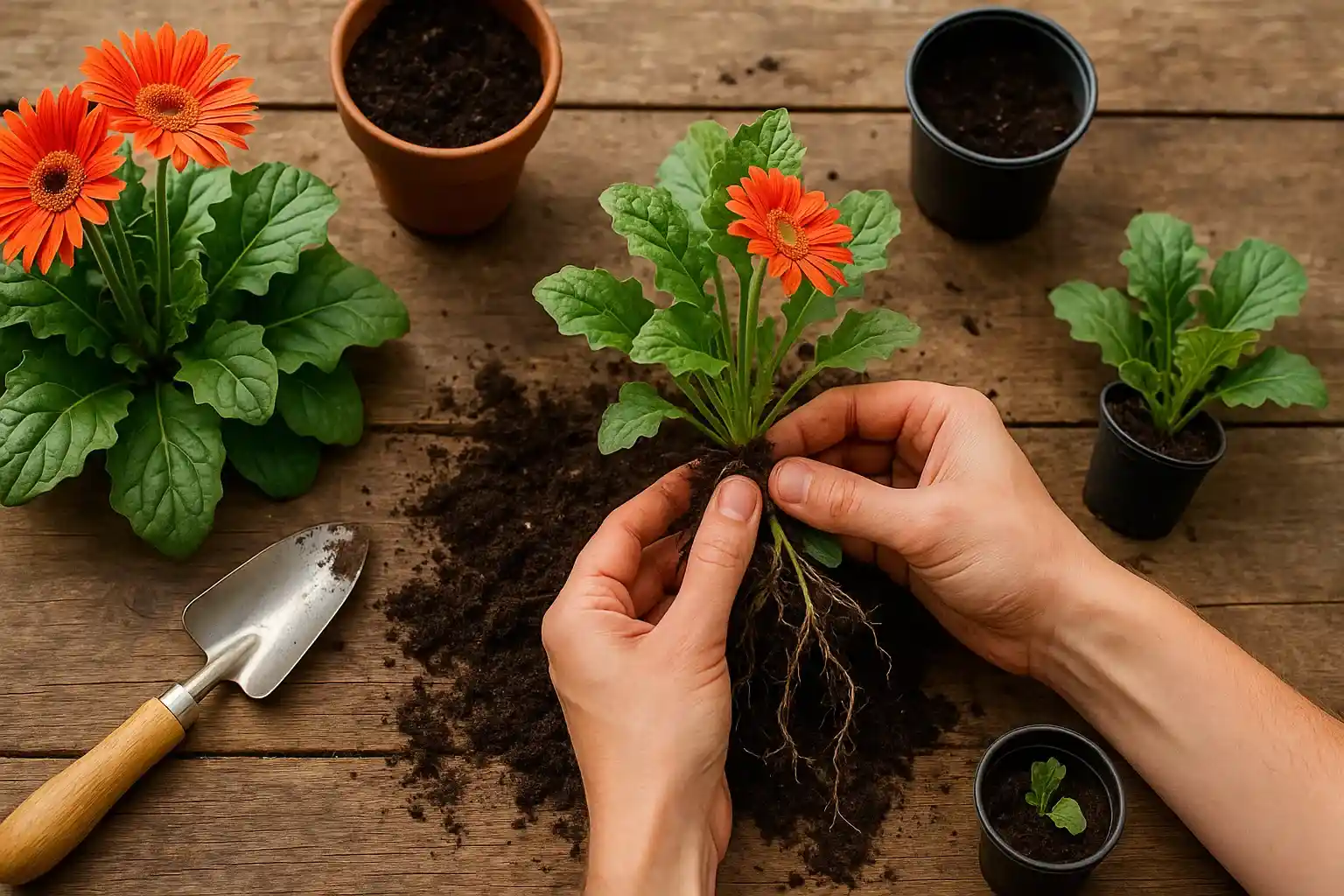 Passo a passo para fazer mudas de gerbera e aumentar sua coleção