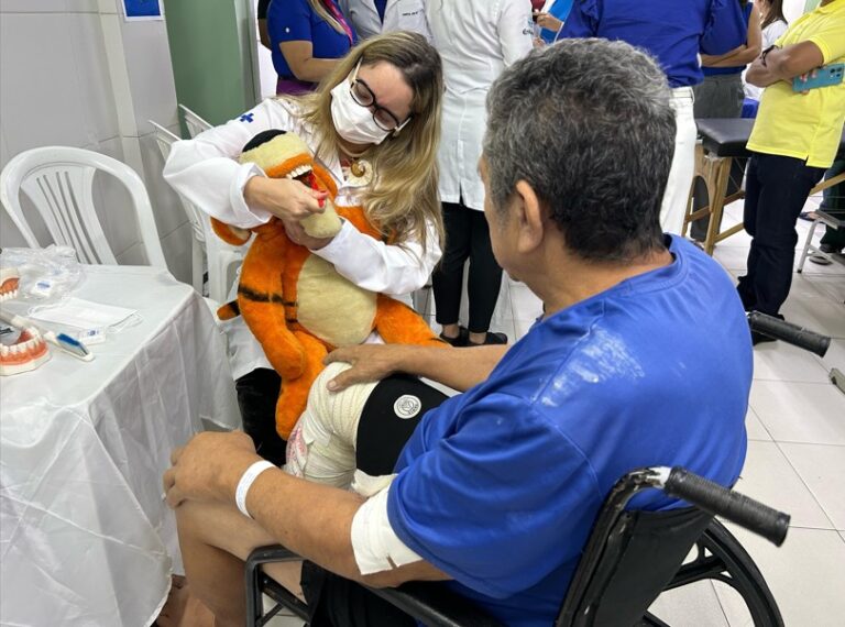 Dia Mundial da Saúde é celebrado com ação no Hospital Dom Vicente Zico