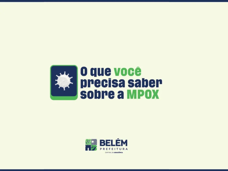 Belém combate Mpox com cartilha informativa em 80 unidades de saúde