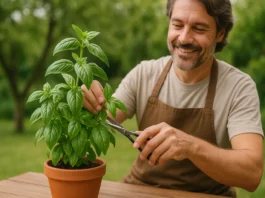 Como fazer um manjericão render por mais tempo com podas semanais Como fazer um manjericão render por mais tempo com podas semanais