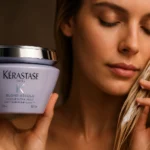 A máscara matizadora de R$ 149,90 que hidrata e neutraliza o amarelado: Kérastase Blond Absolu Máscara matizadora Kérastase Blond Absolu