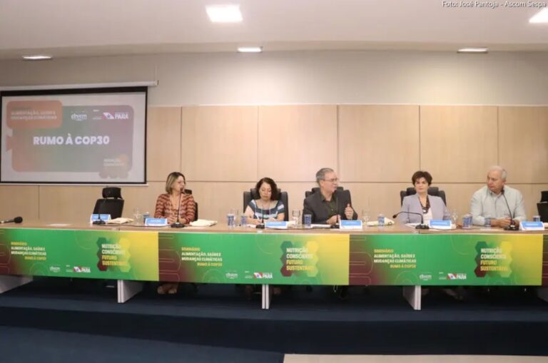 Pará sedia seminário nacional sobre alimentação, saúde e clima rumo à COP30
