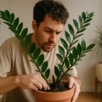 Sua zamioculca pode estar sufocando com o substrato compactado Sua zamioculca pode estar sufocando com o substrato compactado