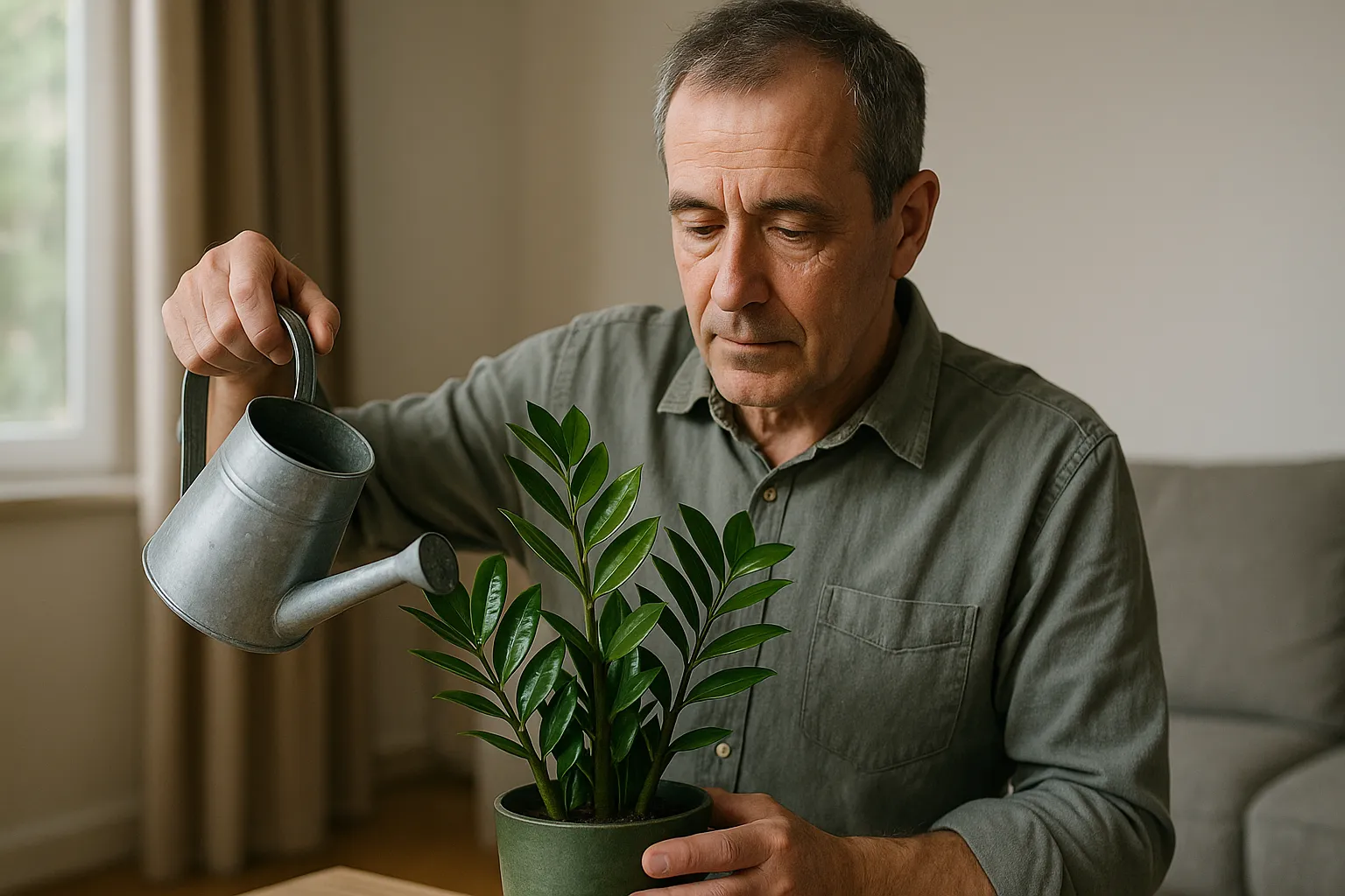 Você rega a zamioculca como qualquer planta Veja por que isso é perigoso