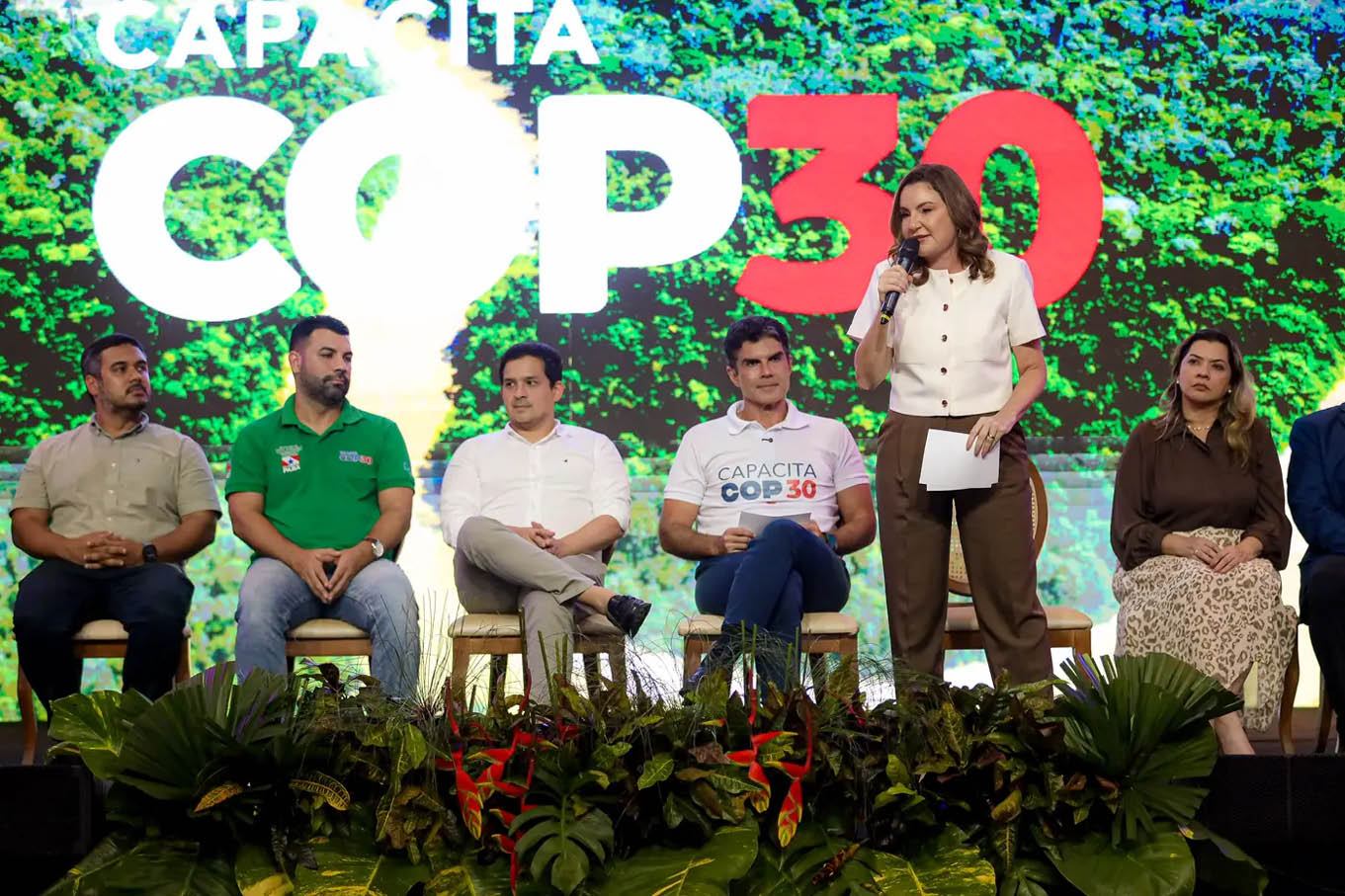 A vice-governadora, Hana Ghassan que preside o Comitê Estadual da COP30, destacou o legado que o Capacita COP30 deixará