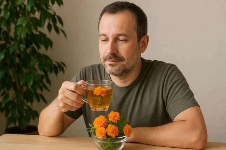 6 benefícios do chá de cravo-de-defunto de tosse à angina